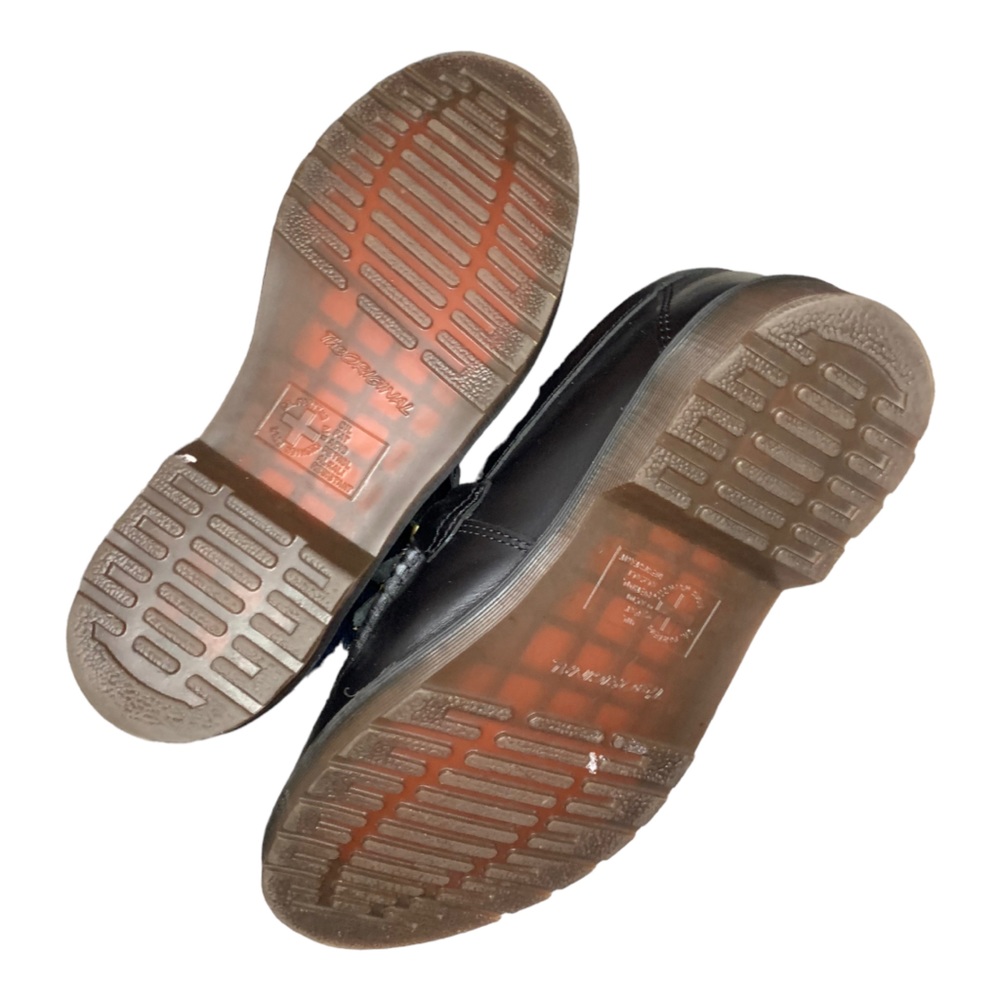 Dr. Martens Black and Leopard Loafers - Picture 11 of 14